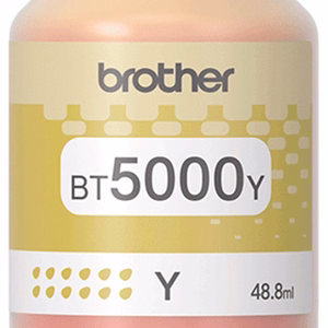 Brother BT5000Y – originalus geltono rašalo buteliukas