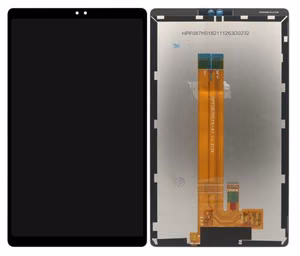 Ekranas Samsung T220 Tab A7 Lite 8.7 2021 su lietimui jautriu stikliuku Black (Refurbished) ORG