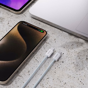 Dudao L6C кабель USB-C - USB-C PD 30W 1м - голубой