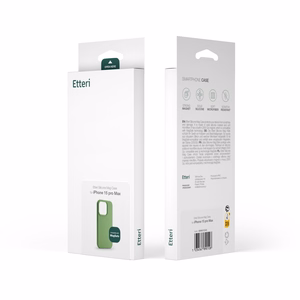Etteri Silikoninis Mag dėklas for iPhone 15 6,1" šviesiai žalias