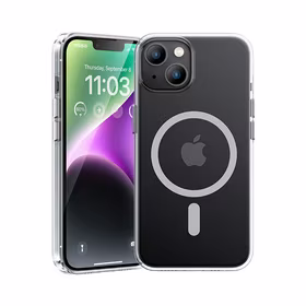Benks magnetinis skaidrus dėklas telefonui Iphone 15 Plus