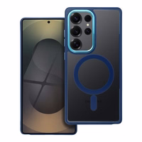 Telefono dėklas "Color Edge Mag Cover" Samsung S938 S25 Ultra tamsiai mėlynas