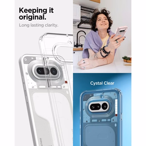 Spigen Ultra Hybrid dėklas Nothing Phone 4A, skaidrus