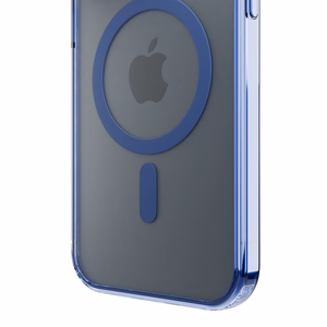 3mk Frosty MagDėklas Mėlynas Dėklas Apple iPhone 14 Plus - Skaidrus