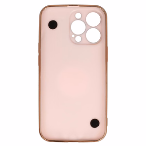 Dėklas telefonui iPhone 13 Pro (dizainas 4) (m) - šviesiai rožinis