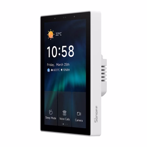 SONOFF NSPanel Pro 120 išmanusis valdymo skydelis Matter WiFi/Bluetooth/ZigBee (baltas)