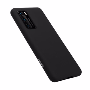 Crong Color Cover dėklas, skirtas Huawei P40, juodas