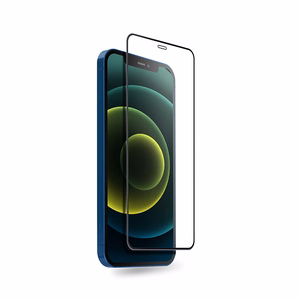 Crong 3D Armor Glass 9H grūdintas apsauginis ekrano stiklas, skirtas iPhone 12 Mini su antibakterine apsauga, su montavimo rėmeliu