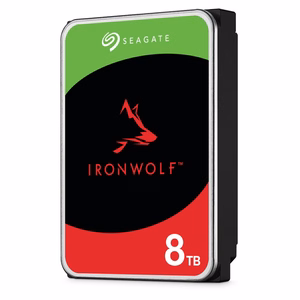 Seagate IronWolf vidinis kietasis diskas 8 TB 256 MB 3.5" Serial ATA III (ST8000VN004)