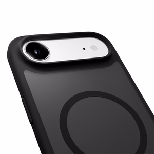 Puro Gradient TPU dėklas suderinamas su MagSafe iPhone 17 Air - juodas