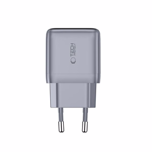 Tech-Protect PowerVision NC45W-GaN 1 prievado sieninis įkroviklis, PD 45W – tamsiai pilkas