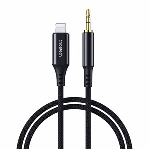Choetech AUX007 Lightning / mini jack 3.5mm laidas 1m juodas