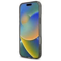 Guess IML Rhinestones Magnetinis dėklas telefonui iPhone 16 Pro Max - juodas