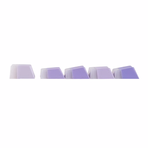 HERO84 HE White+Purple+Gradient+LIGHT JadeKing RGB AULA gasket klaviatūra