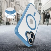 Tech-Protect MagMat Magnetinis dėklas telefonui iPhone 16 - mėlynas