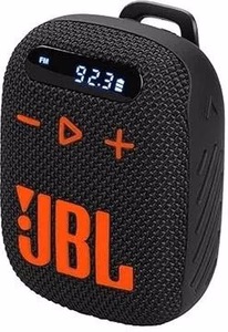 Wireless speaker JBL Wind 3 with handlebar holder black and orange