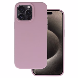 Silikoninis Lite dėklas telefonui Iphone 14 Pro alyvinis