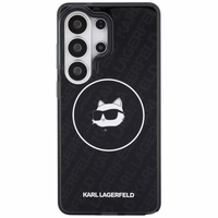 Karl Lagerfeld IML Repeated Choupette MagSafe Dėklas for Samsung Galaxy S26 Ultra - juodas