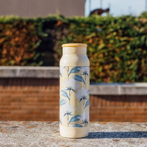 Quokka Pulse Smartgrip neapvirstantis nerūdijančiojo plieno termobutelis, 700 ml, Magnolia