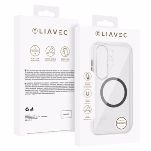 Liavec Pure Dėklas for Samsung Galaxy S26 Ultra pilkas