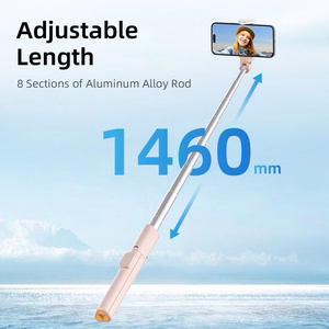 Selfie Stick Tech-Protect L09S with Tripod - Pink