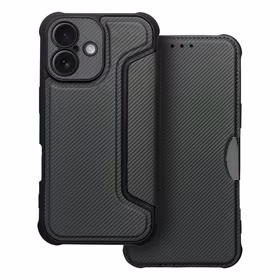 RAZOR knygos tipo dėklas telefonui IPHONE 16 Plus tamsiai žalias