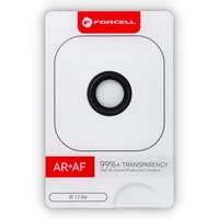 Forcell Premium Kameros objektyvo grūdintas stiklas - skirtas iPhone 17 Air juodas