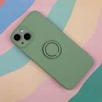 Dėklas telefonui su pirštų laikikliu Xiaomi Redmi Note 13 5G (global) žalias