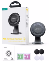 Joyroom JR-ZS356 magnetinis telefono laikiklis prietaisų skydeliui - tamsiai pilkas