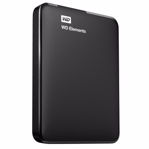 Išorinis kietasis diskas Western Digital Elements Portable 2TB USB 3.0 juodas