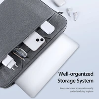 DUX DUCIS krepšys LBTC nešiojamam kompiuteriui 15,5-16" Horizontalus rankinis krepšys tamsiai pilkas