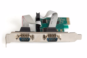 Digitus 2 prievadų nuosekliosios sąsajos plokštė, PCIe