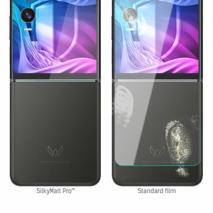 Tecno Phantom V Flip2 (front) - 3mk Silky Matt Pro