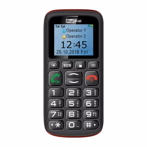 Mobile Phone GSM MAXCOM MM 428 L BLACK-RED