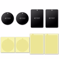 TECH-PROTECT METALPLATE MAGNETIC CAR MOUNT 4-PACK JUODAS
