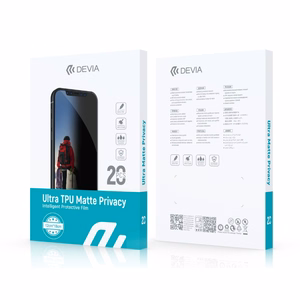 Plėvelių rinkinys karpymo mechanizmui Devia Ultra Intelligent TPU Matte Privacy 20vnt.