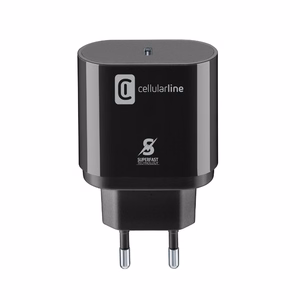Cellularline USB-C tinklo įkroviklis Samsung įrenginiams, 25 W, juodas