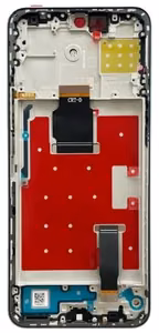 Ekranas Huawei Honor X8a/Honor 90 Lite su lietimui jautriu stikliuku ir rėmeliu Black ORG