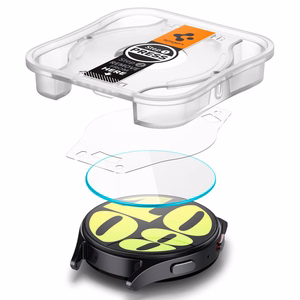 Spigen Glas.tR EZ Fit grūdintas stiklas laikrodžiui Samsung Galaxy Watch 7 (44 mm) - 2 vnt.