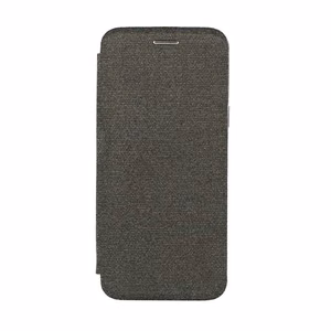 Vennus knygos dėklas medvilninis Samsung Galaxy S8 Plus juodas