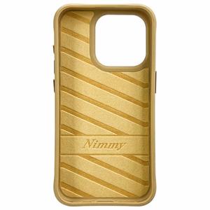 Nimmy Cool&Cute 2.0 Katinas dėklas telefonui iPhone 15 Pro - žalias