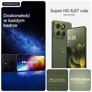 Motorola Edge 70 6.7" Dual SIM Android 16 USB Type-C 12 GB 512 GB 4800 mAh Green