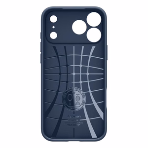 Spigen Liquid Air dėklas, skirtas iPhone 18 Pro / 17 Pro – spalva: tamsiai mėlyna