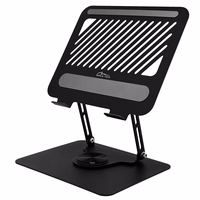 Reguliuojamas, pasukamas, ergonomiškas nešiojamojo kompiuterio stovas 10–17″ LAPTOP STAND ROTO MT2662