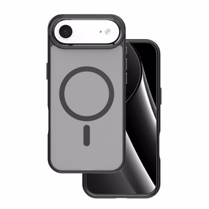 Frozen Mag dėklas for iPhone 17 Air 6,6" juodas
