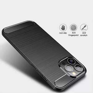 Dėklas telefonui CARBON XIAOMI REDMI NOTE 12 5G/POCO X5 juodas