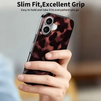 Tech-Protect Lamano Magnetinis dėklas telefonui iPhone 16 - juodas ir raudonas