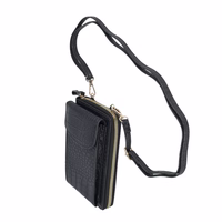 Megztas krepšys telefonui GCW12 juodas
