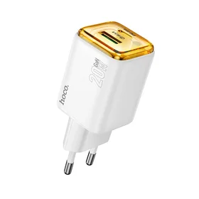 Įkroviklis telefonui Hoco USB A + USB C QC3.0 PD 3A 20W N52 baltas