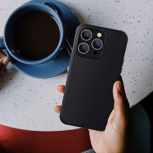 Dėklas Nillkin Super Frosted Shield Pro Apple iPhone 14 Pro mėlynas